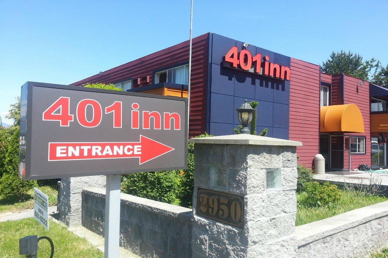 401 Inn Burnaby Bagian luar foto